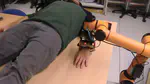 Underactuated Gripper with Forearm Roll Estimation for Human Limbs Manipulation in Rescue Robotics