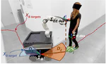 Robot-Assisted Navigation for Visually Impaired through Adaptive Impedance and Path Planning